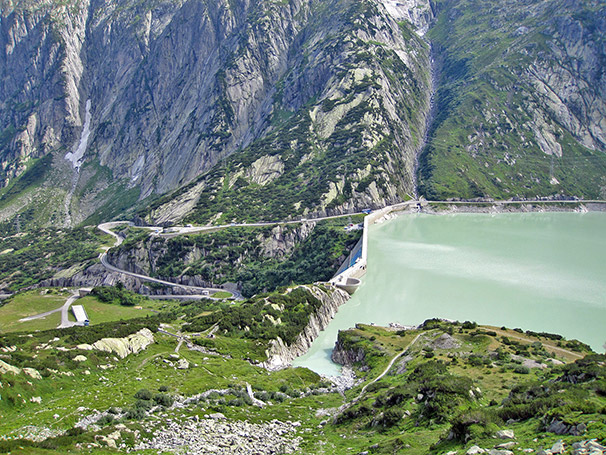 Grimsel Pass in Switzerland