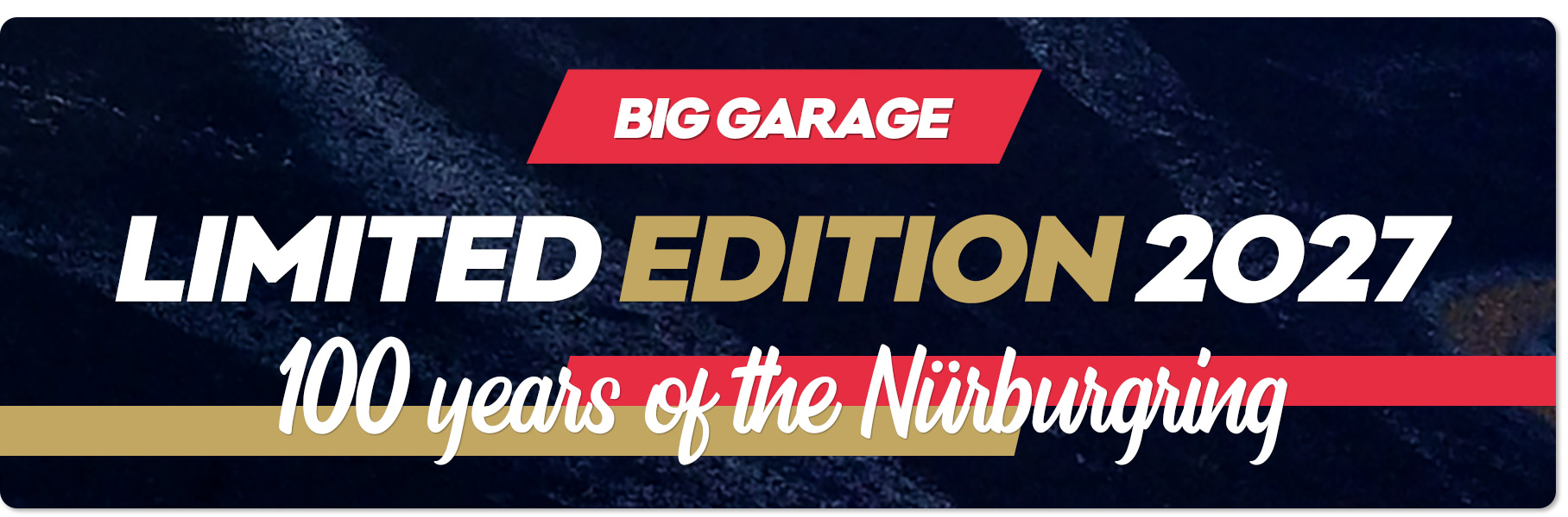 100 Years of the Nürburgring - Limited Edition Gift Certificates 100 Years of the Nürburgring - Limited Edition Gift Certificates