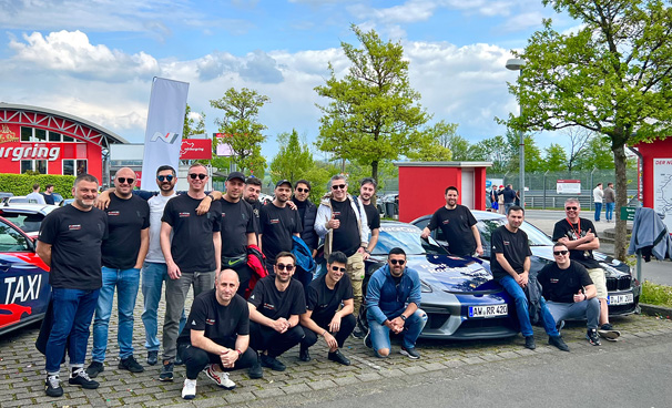 Big Garage Team at the Nürburgring