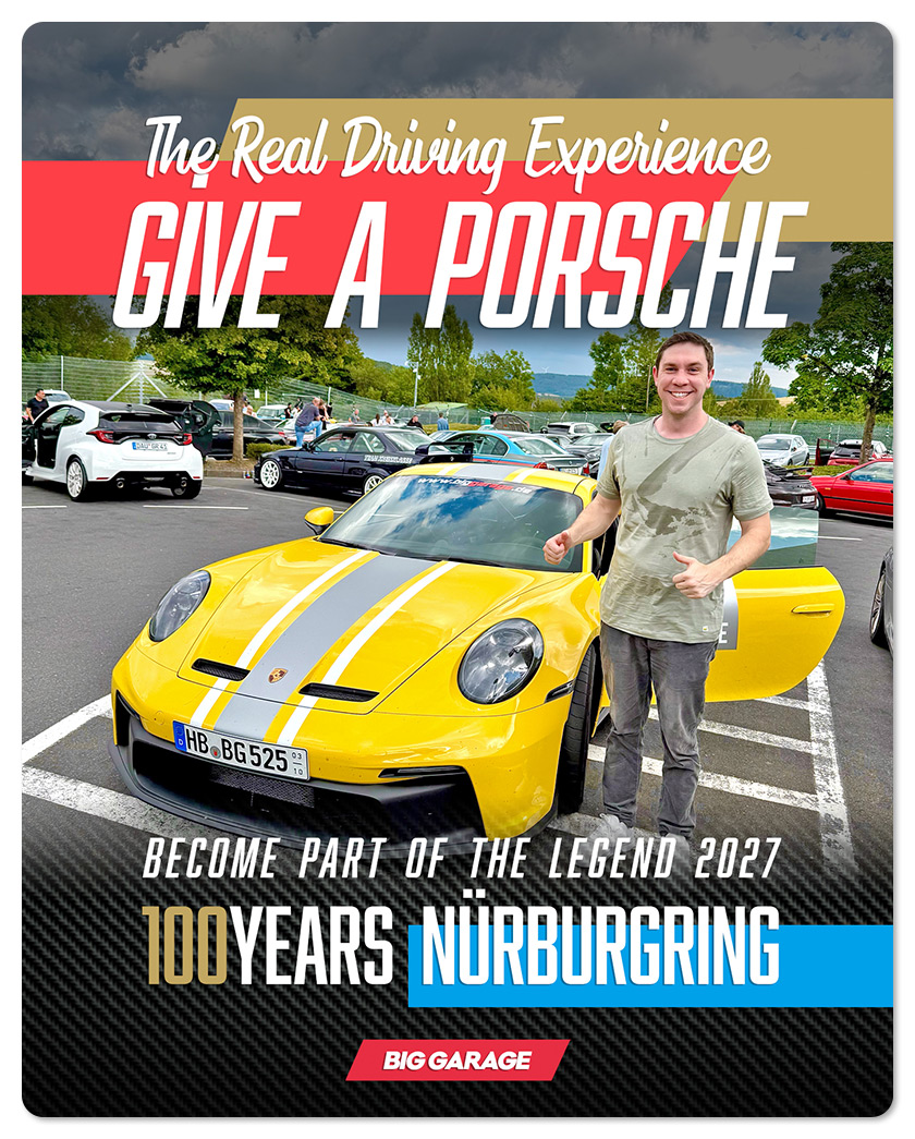 Gift voucher for Porsche Driving Experience