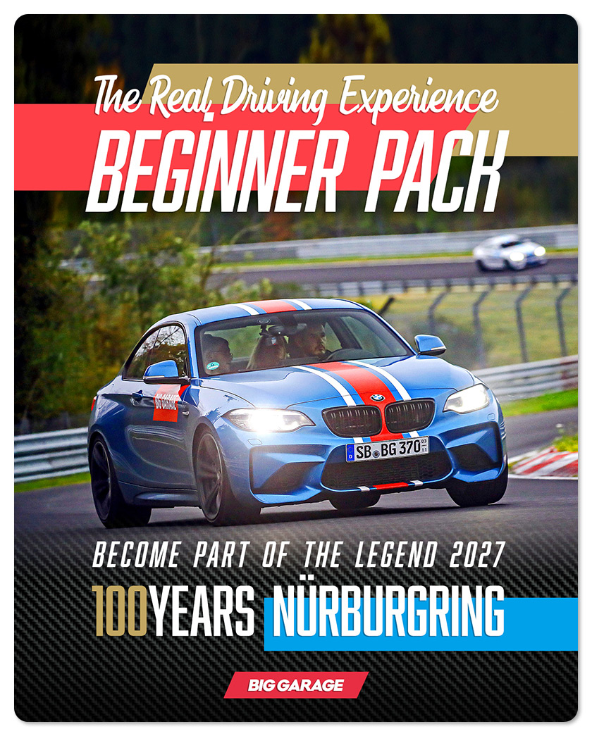 First Time package for beginners at the Nürburgring