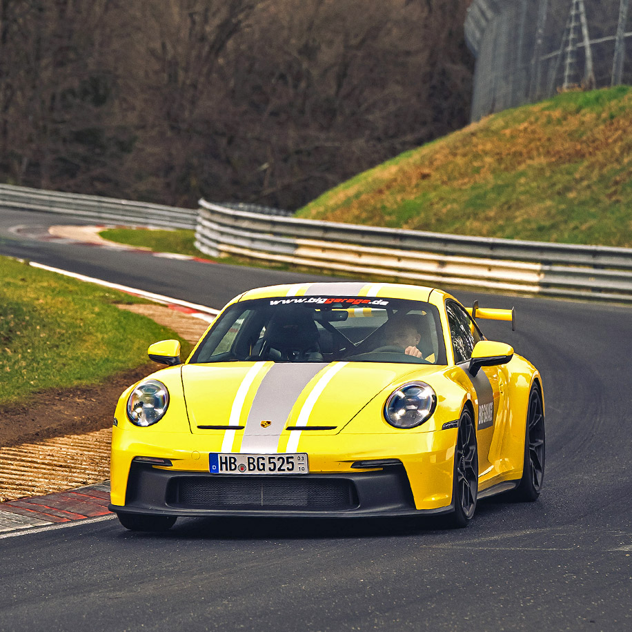 Rent Porsche 911 GT3 992 at the N&uuml;rburgring