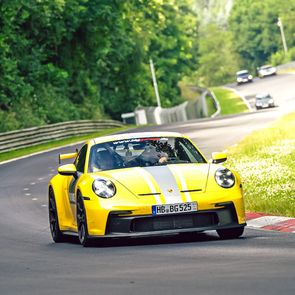 Rent Porsche 911 GT3 992 at the N&uuml;rburgring