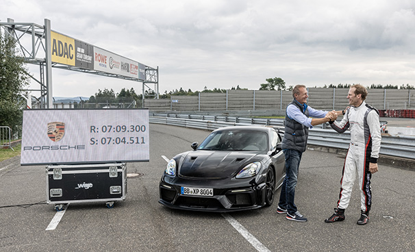 New Porsche GT4 RS Nürburgring Lap Record