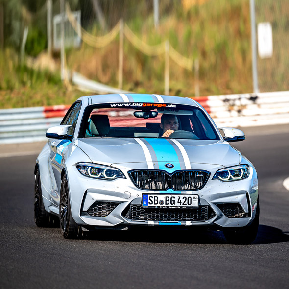 Rent BMW M2 Competition at the N&uuml;rburgring