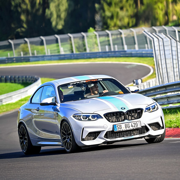 Rent BMW M2 Competition at the N&uuml;rburgring