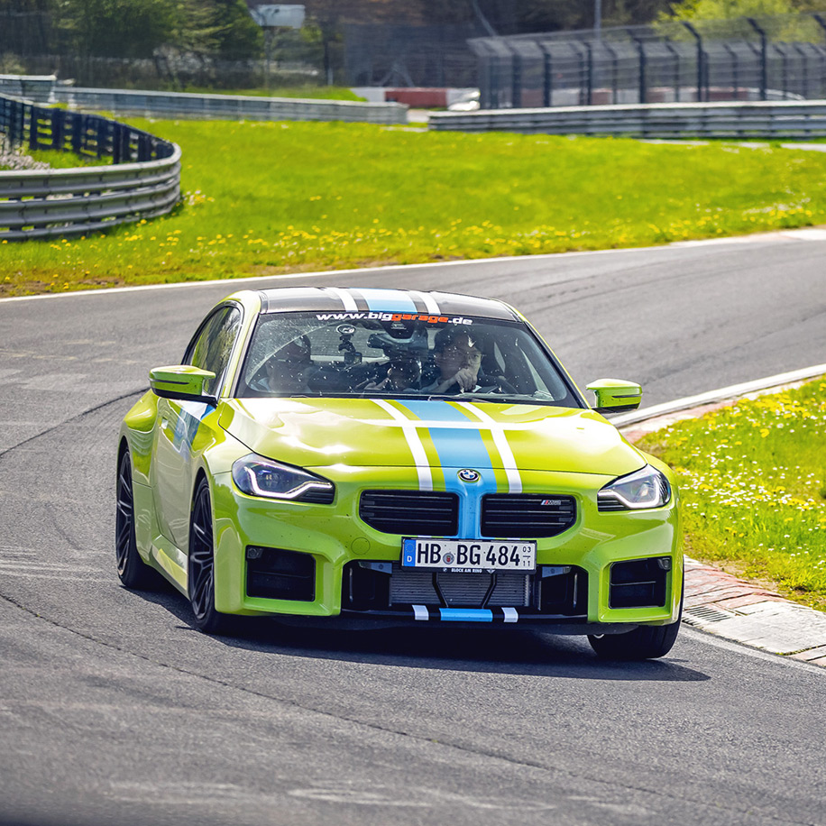 Rent new BMW M2 RS G87 at the N&uuml;rburgring