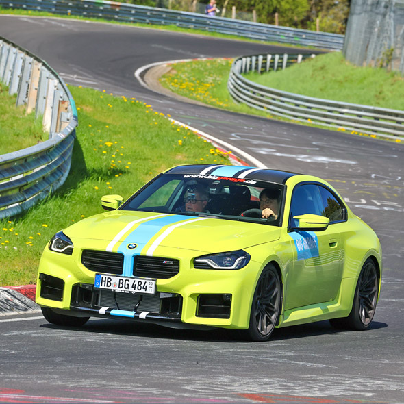 Rent new BMW M2 RS G87 at the N&uuml;rburgring