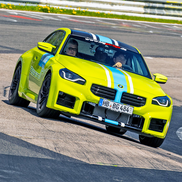 Rent new BMW M2 RS G87 at the N&uuml;rburgring