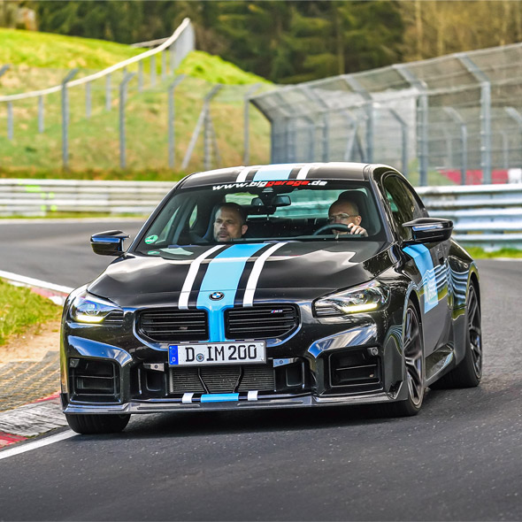 Rent new BMW M2 G87 at the N&uuml;rburgring