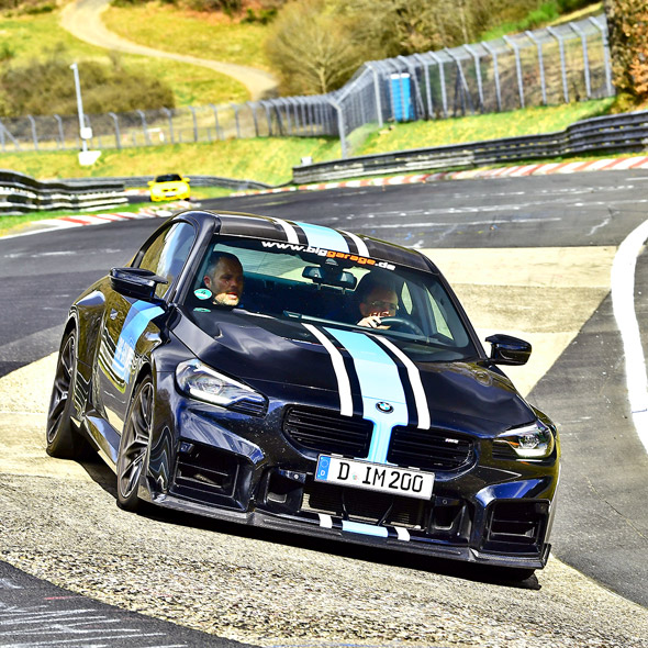 Rent new BMW M2 G87 at the N&uuml;rburgring