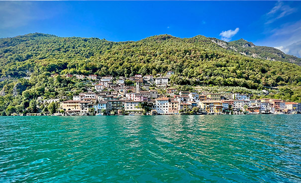 Lake Lugano in Switzerland