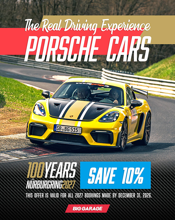 Gift voucher - 100 Years of the Nürburgring Gift voucher - 100 Years of the Nürburgring