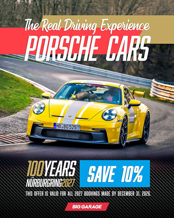 Gift voucher - 100 Years of the Nürburgring Gift voucher - 100 Years of the Nürburgring