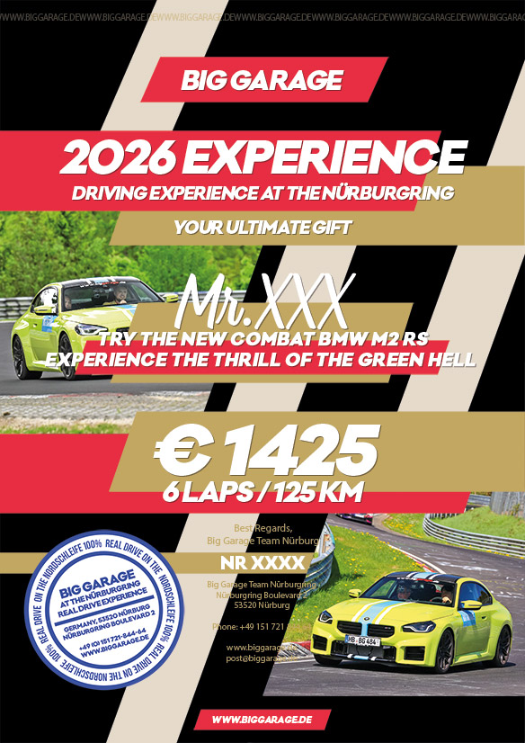 Gift Voucher for New BMW M2 RS