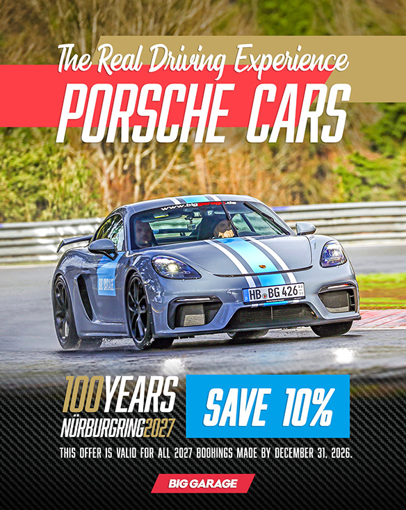 Gift voucher - 100 Years of the Nürburgring Gift voucher - 100 Years of the Nürburgring